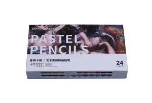 Set di <span class=keywords><strong>matite</strong></span> pastello con disegno <span class=keywords><strong>a</strong></span> colori vivaci <span class=keywords><strong>a</strong></span> <span class=keywords><strong>carboncino</strong></span> per disegnare la pittura - Product Image 3