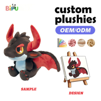 Jouets en peluche personnalisés sur mesure Dragon Volant, Fabricant OEM ODM, Jouets en peluche super doux en nylon pour fêtes