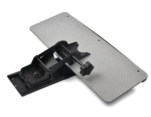 Plateau de clavier d'ordinateur coulissant réglable à 360 ROTATION Nouveau design sans pince de poinçonnage Organisateur de bureau peu encombrant - Product Image 2