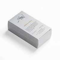 Emballage de boîte de papier de soins de la peau personnalisé pour cosmétiques boîte de maquillage avec insert