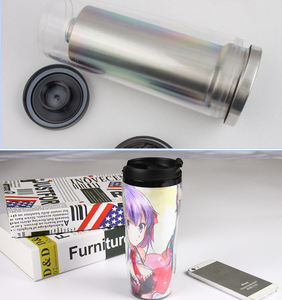 LOGO personalizzato e colore isolato sottovuoto bocca larga tazza in acciaio inossidabile Sport bottiglia d'acqua tazza da <span class=keywords><strong>caffè</strong></span> da viaggio - Product Image 5