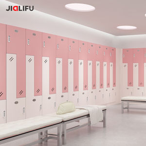Jialifu personalizado impermeable cerradura Digital Z forma compacto laminado clientes casilleros con Banco para gimnasio - Product Image 4