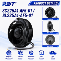 Ventilador Industrial SC225A1-AF5-01 SL225A1-AF5-01 de Fácil Mantenimiento, Reemplazo Directo R2E225-BD58-52, Pieza Original