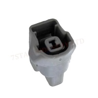 Connecteur de faisceau de câbles femelle 1 broche gris 12V avec contacts en laiton et boîtier en nylon/PC/ABS 7283-1015-10
