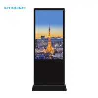 Android & Windows Netzwerks ystem Stand Alone Kiosk Wifi LCD 43 Zoll Touchscreen Boden stehende Werbung Display