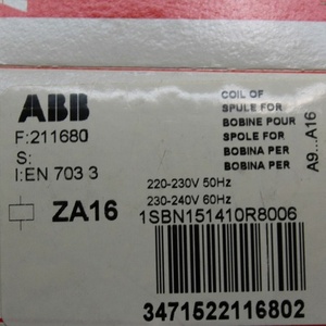 Bobina ZA16 230V para PLC - Product Image 1