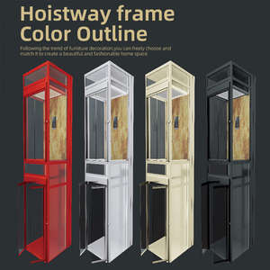 Yüksek kalite özelleştirilmiş 2-4 kat küçük ev asansörler yolcu asansörü Villa asansör ev asansörler - Product Image 5