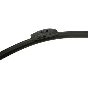 2025 Kction <span class=keywords><strong>LOGO</strong></span> personnalisable 14 ''-28'' voiture sans cadre universel Auto pare-brise U/J crochet goupille latérale plat lame d'essuie-glace souple - Product Image 5