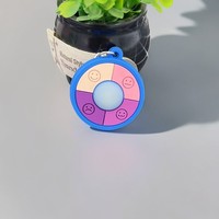 Détecteur de rayons ultraviolets portable, rappel de protection solaire, accessoire promotionnel personnalisé, porte-clés changeant de couleur pour test UV personnalisé