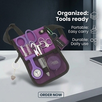 Ceinture utilitaire d'infirmière Kit complet de ceinture médicale Pro taille Pack poche organisateur pochette sac de hanche pour EMT CNA NP PA étudiant