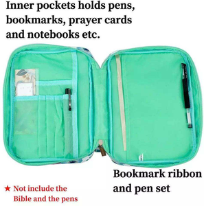 Couverture <span class=keywords><strong>de</strong></span> livre biblique portable à impression personnalisée pour femmes sac biblique <span class=keywords><strong>de</strong></span> voyage étanche pour hommes étui <span class=keywords><strong>de</strong></span> transport - Product Image 3