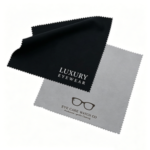 Chiffonnette en microfibre suédée personnalisée avec logo imprimé pour le nettoyage de bijoux, montres, <span class=keywords><strong>lunettes</strong></span> de soleil et <span class=keywords><strong>lunettes</strong></span>. - Product Image 1