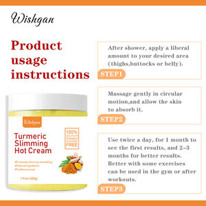 Пользовательский логотип травяной крем для похудения витамин С укрепляющий кокосовое масло лосьон для похудения потеря веса крем для похудения - Product Image 5