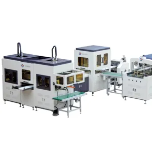 Grey board box making fully automatic boxing machine for multiple fields carton box packaging equipment