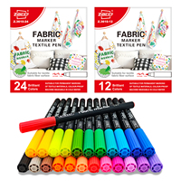 Nouveauté Stylo marqueur textile permanent à pointe fine pour tissu