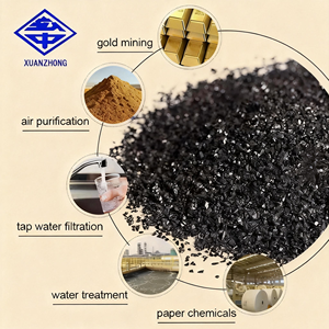 Активированный уголь из кокосовой скорлупы для глубокой очистки питьевой воды с быстрым процессом адсорбции - Product Image 4