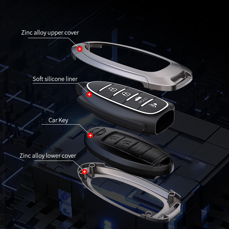 Durable Zinc Alloy Car Key Case for Nissan Sunny X-Trail | BST Brand | Guangzhou Bestop Technology