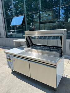 RTK ที่แช่แข็งอาหารบาร์อาหารเชิงพาณิชย์พร้อมลิ้นชักสำหรับติดโต๊ะในตู้เย็นทำแซนวิชทำพิซซ่า - Product Image 2