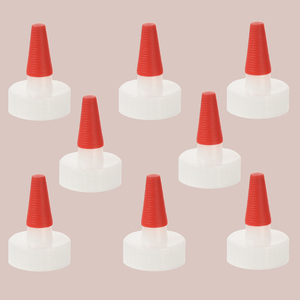 Tapa de PP HDF 24/410 de Color Personalizado con Boquilla Clásica, Punta Corta y Cuello Largo para Botellas - Product Image 1