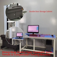 Máquina Universal de Ensayo de Tracción Computarizada de Doble Columna con Servomotor para Pruebas de Compresión en Plástico, Caucho, Embalaje e Impresión