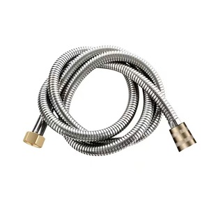 Manguera de ducha Royal Stan de acero inoxidable de 1.5M, reforzada, antiexplosión, con tornillo de aumento de presión de un solo extremo. - Product Image 2