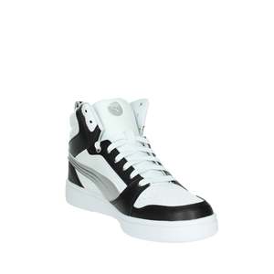 รองเท้าผ้าใบ Puma Donna สีขาวดำ รุ่นหุ้มข้อสูงทรง Chunky - Product Image 5