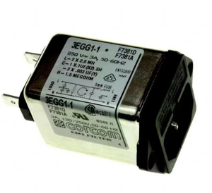 Filtre d'origine TE CORCOM 3EGG1-1 3EGG1-2 PWR ENT MOD RCPT IEC32-C14 <span class=keywords><strong>PNL</strong></span> Connecteur de filtre CC - Product Image 1