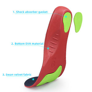 Solette sportive <span class=keywords><strong>per</strong></span> bambini In punta di piedi piatti con fiocco/<span class=keywords><strong>ginocchia</strong></span> con <span class=keywords><strong>ginocchia</strong></span> a tutta lunghezza, cuscinetti ortotici di EVA, supporto <span class=keywords><strong>per</strong></span> assorbimento degli urti - Product Image 2