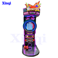 Vente directe usine : Machine de frappe de boxe ultime à structure métallique durable, certifiée CE, équipement d'arcade, alimentation 220V, Loterie