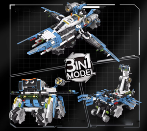 STEM juguetes educativos programación Control remoto eléctrico Variable interestelar máquina perro Compatible rompecabezas juguete de bloques de construcción - Product Image 4