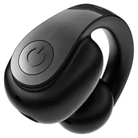 Écouteurs sans fil à clip d'oreille 5.4 avec annulation active du bruit, design étanche à LED pour le sport et la course - Son stéréo HiFi