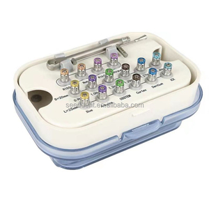 D Type Tandheelkundig Implantaat Systeem Prothetische Kit Voor Handgebruik Met Universele Momentsleutel 16 Stuks Tandheelkundige Implantaat Gereedschapskist - Product Image 1