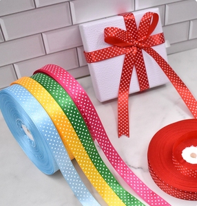 Các loại Polka Dot satin Ribbons loạt các gói cho hàng thủ công Valentines gói quà tặng Tóc cung Giấy Thủ công mỹ nghệ - Product Image 2
