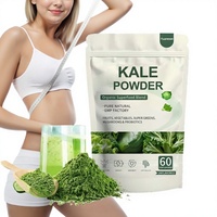 Poudre d'extrait de chou frisé Supergreens OEM Super Green Food Boost Energy Promote Detox Spirulina Moringa Barley Grass Kale Powder