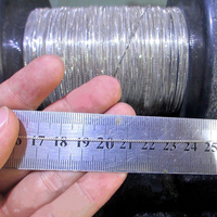 Chaîne pour Bracelet en argent Sterling 925, 1 mètre, carré, collier, fabrication de bijoux, accessoires DIY