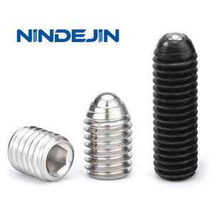 Tornillos de Fijación de Acero al Carbono con Punta Redonda Negra, Precio de Fábrica, M3 M4 M5 M6 M12, Tornillos de Fijación de Cabeza Allen de Acero Inoxidable 304 - Product Image 6