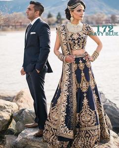 Produttore di abiti <span class=keywords><strong>da</strong></span> sposa Lehengacholi abiti <span class=keywords><strong>da</strong></span> sposa indiani lavoro pesante <span class=keywords><strong>donna</strong></span> - Product Image 3