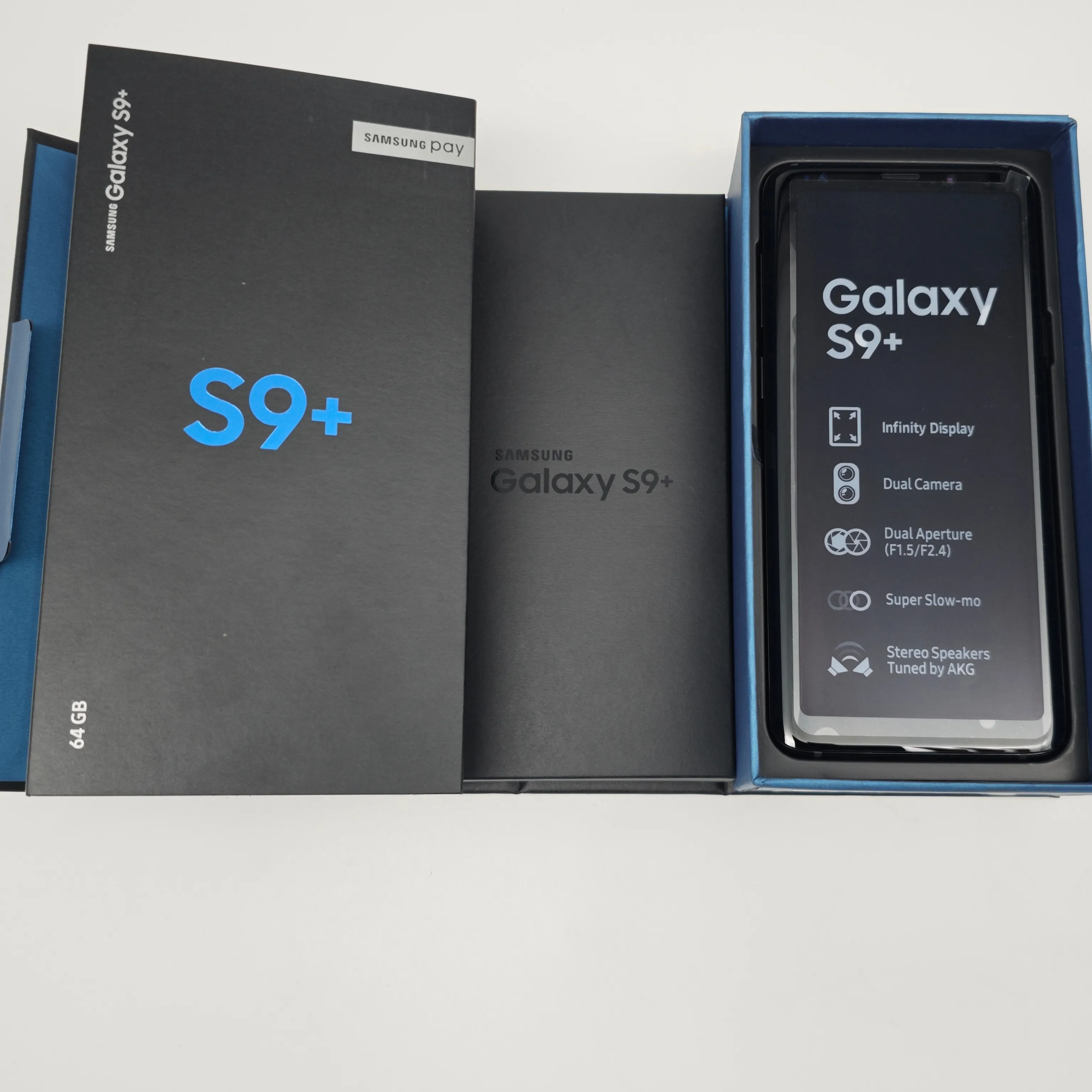 Nokta toptan S9 + orijinal android cep telefonu cep telefonu unlocked S9 + süper 5G smartphone samsung S9 + kullanılan cep telefonu