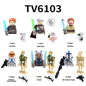 Bloques de Construcción de Clone Troopers, Comandante Cody, Rex, <span class=keywords><strong>Colt</strong></span>, Howzer, Havoc, Jesse, The Bad Batch, Ladrillos, Elite Squad, Juguetes de Soldados - Product Image 6