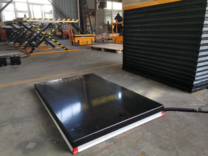 AC Powered 500KG 1000KG Elektrischer Scheren hub tisch mit Rollen - Product Image 5