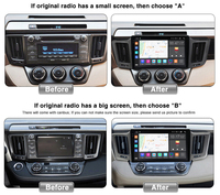 2K QLED M6 Pro 2000*1200 radio de coche con pantalla táctil incorporada en la caja de reproducción de coche para Toyota RAV4 2012-2018 BT 5,1