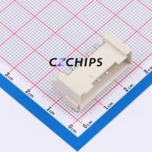 WF-1F396A6P Wire-to-Board Pin Header SMD,P=3.96mm,Horizontal Mount Connector 1x6P 3.96mm Horizontal Mount VH - Product Image 1