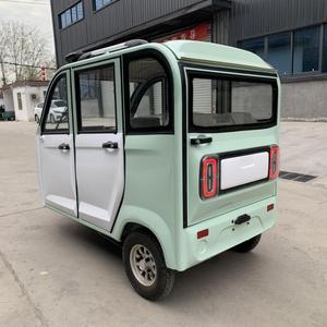 Triciclo Eléctrico de Carrocería Cerrada Fabricado en China, de Alta Velocidad, con 3 Asientos, para Transporte de Pasajeros y Uso Doméstico - Product Image 6