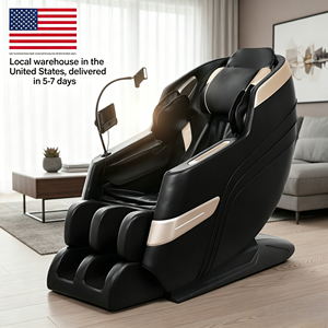 Fauteuil de massage <span class=keywords><strong>moderne</strong></span> et élégant à gravité zéro avec compression d'air intégrale pour spa à domicile, relaxation et bien-être général - Product Image 1
