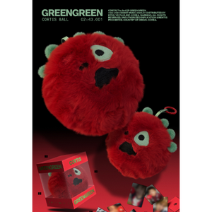 CORTIS 2nd EP Tech Accessories GREENGREEN ลูกบอล CORTIS สำหรับหนังสืออิเล็กทรอนิกส์ K-Pop วัสดุพลาสติกสำหรับงานภาษาเกาหลี สินค้าขายดี - Product Image 3