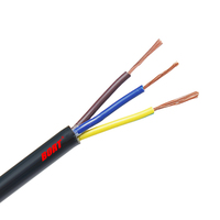 Câble électrique 3 conducteurs SVT 18AWG, isolation PVC, câble d'alimentation flexible pour l'industrie et l'automobile