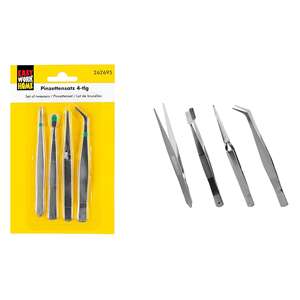 FÁCIL DE TRABAJO juego de pinzas/lote de brucellesm / pincettenset - Product Image 1