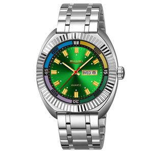 Montre-bracelet pour homme en acier, à quartz, avec double calendrier et fonctions multiples, montre pour homme transfrontalière - Product Image 5