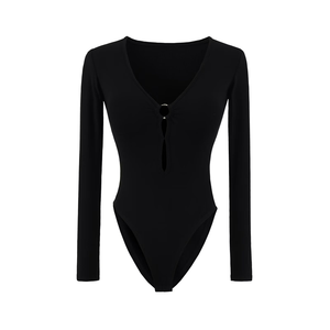 Body Sexy con Escote en V para Mujer, Diseño Hueco de Runwaylover - Product Image 4