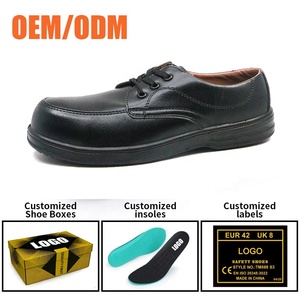 Zapatos <span class=keywords><strong>de</strong></span> Seguridad Tiger Master para Hombre, con Puntera <span class=keywords><strong>de</strong></span> Microfibra Antideslizante, Antipinchazos, Antiestáticos, Negros, para Gerentes y Ejecutivos - Product Image 4